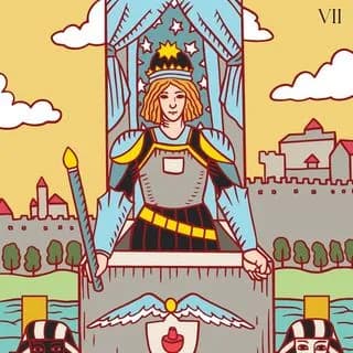 Карта Таро Колісниця: значення та опис